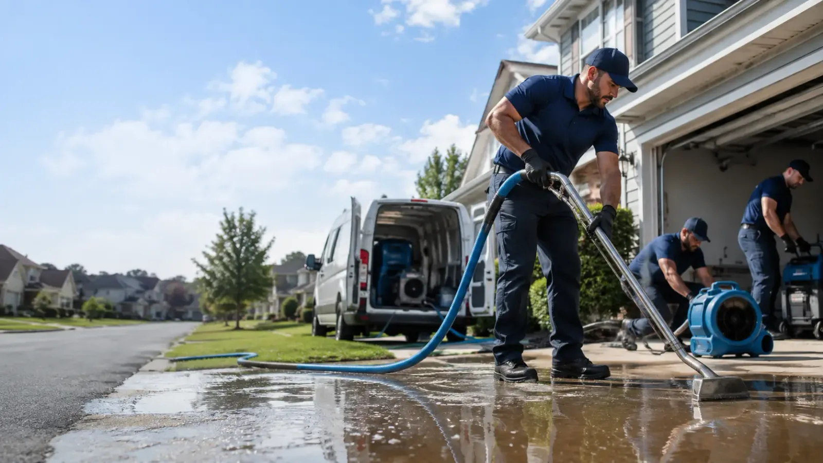 Flood Damage Restoration in Holland, TX